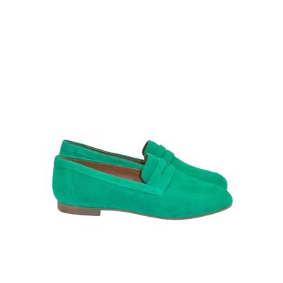 Shoedesign Copenhagen Mali Loafers Green Shop Online Hos Blossom